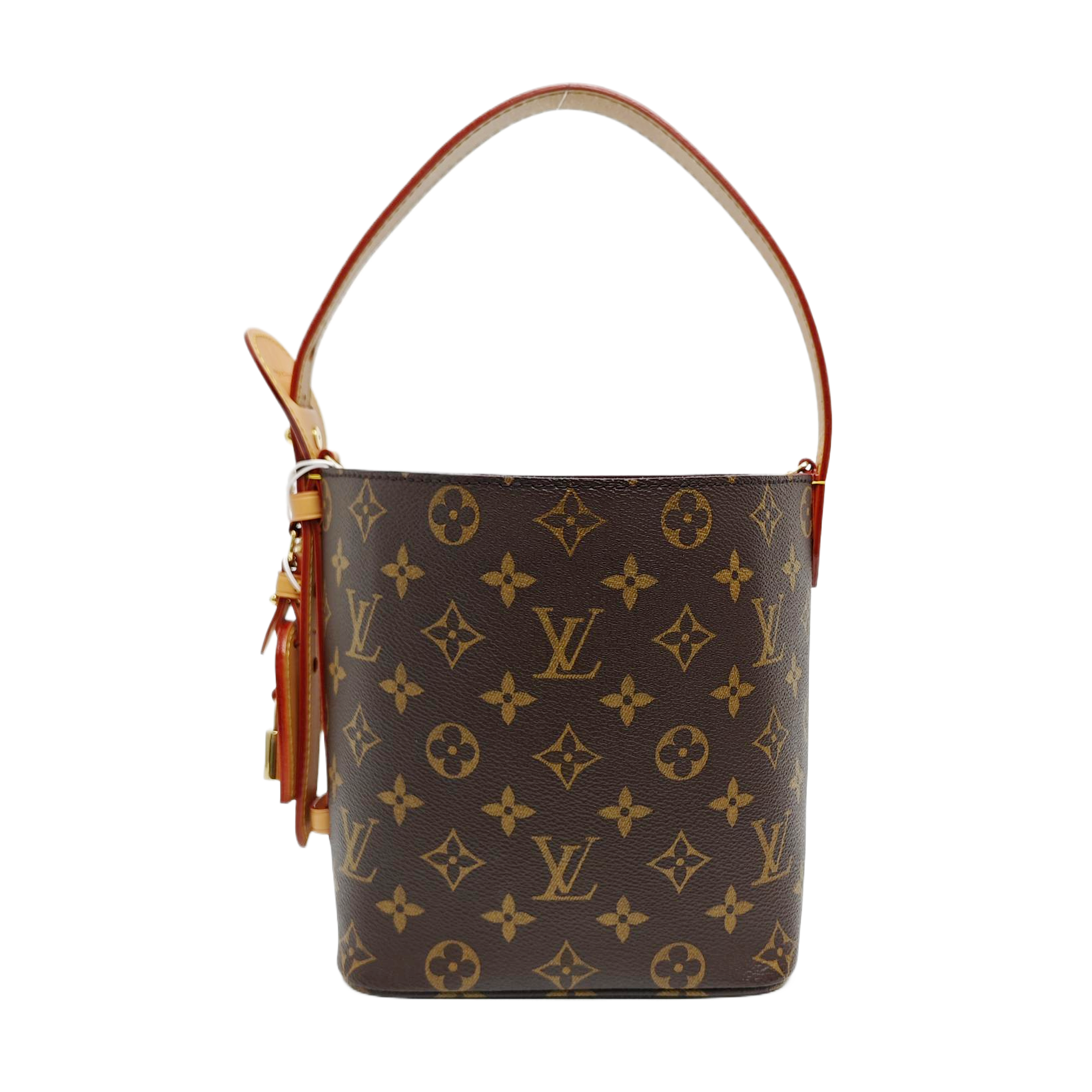 ALL IN Monogram Coated Canvas Brown