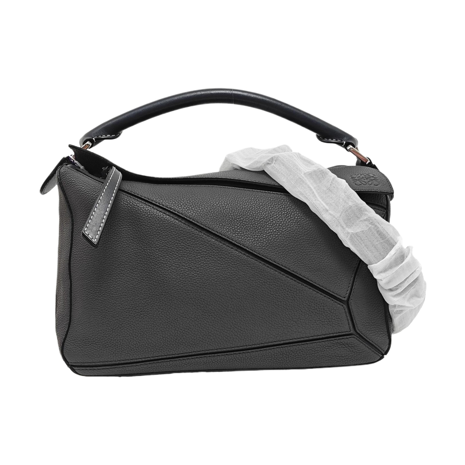 Puzzle Medium Calfskin Gray