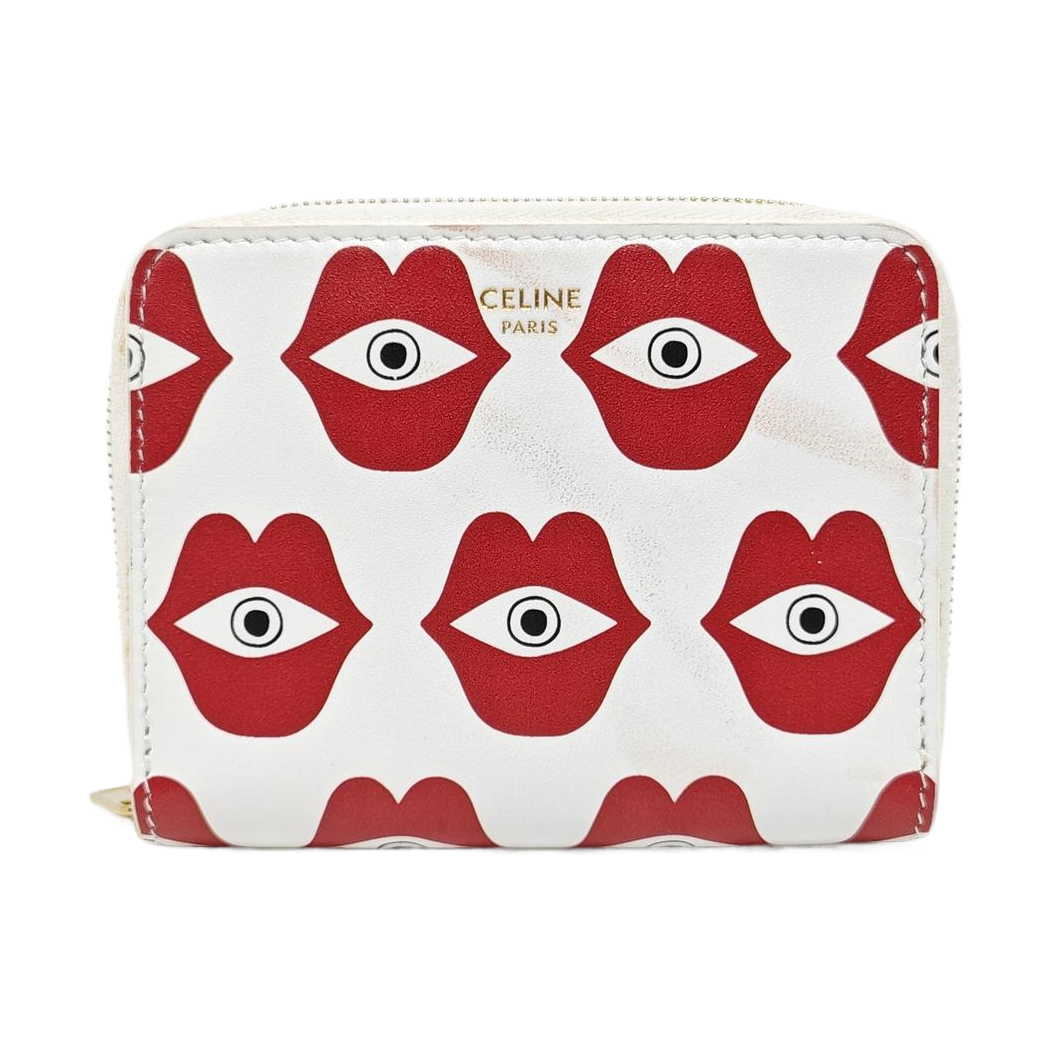 Calfskin Card Holder White