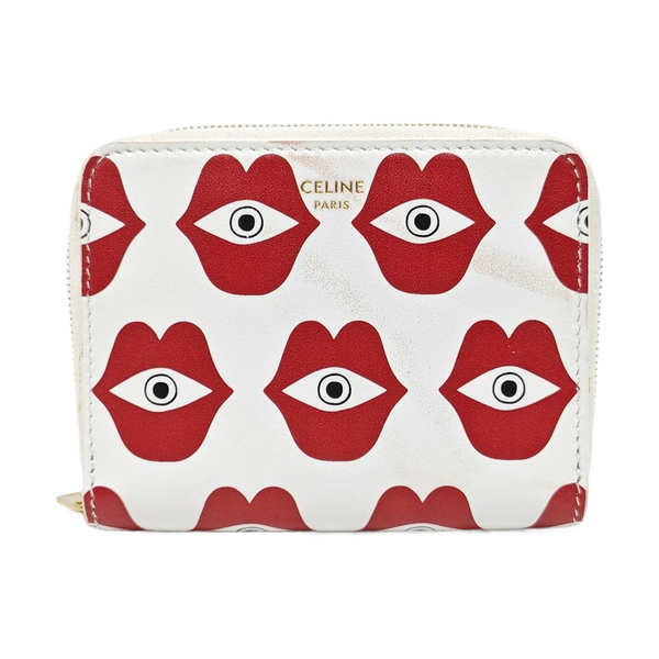 Calfskin Card Holder White