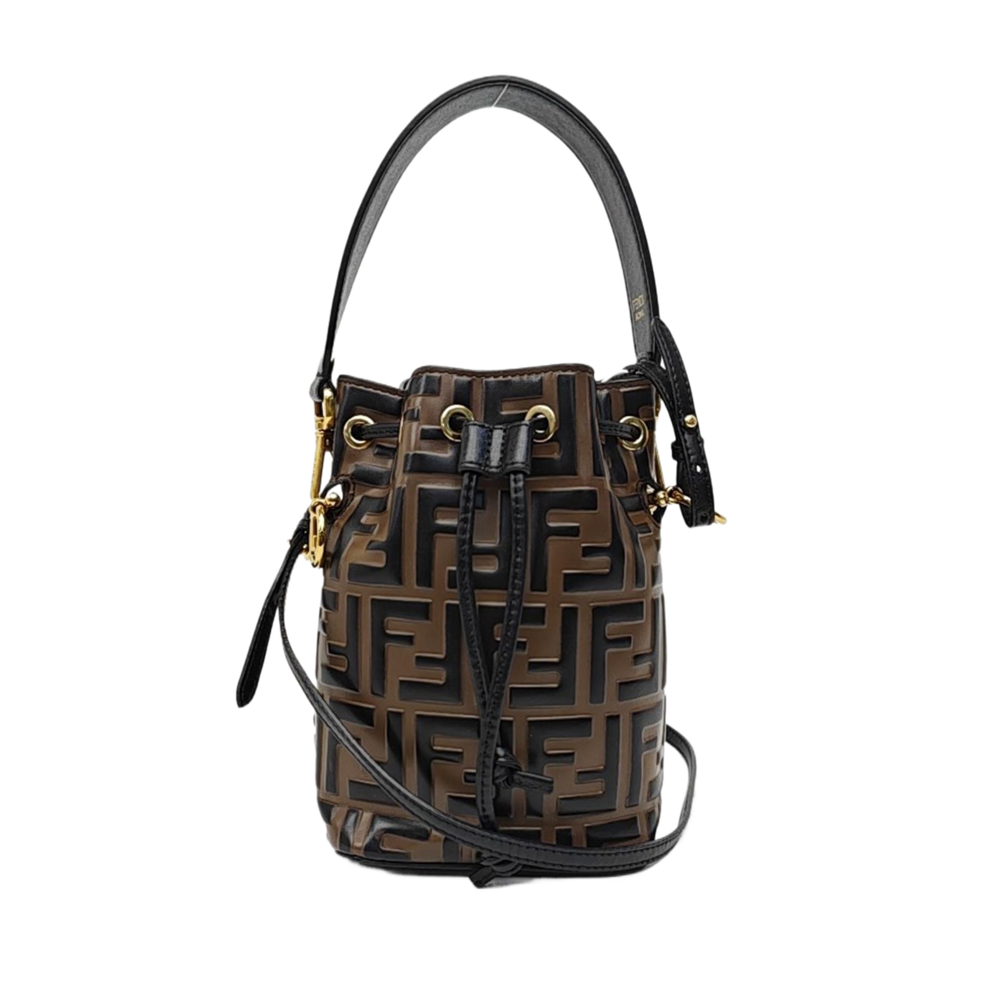 Mon Tresor Mini Monogram Calfskin Brown