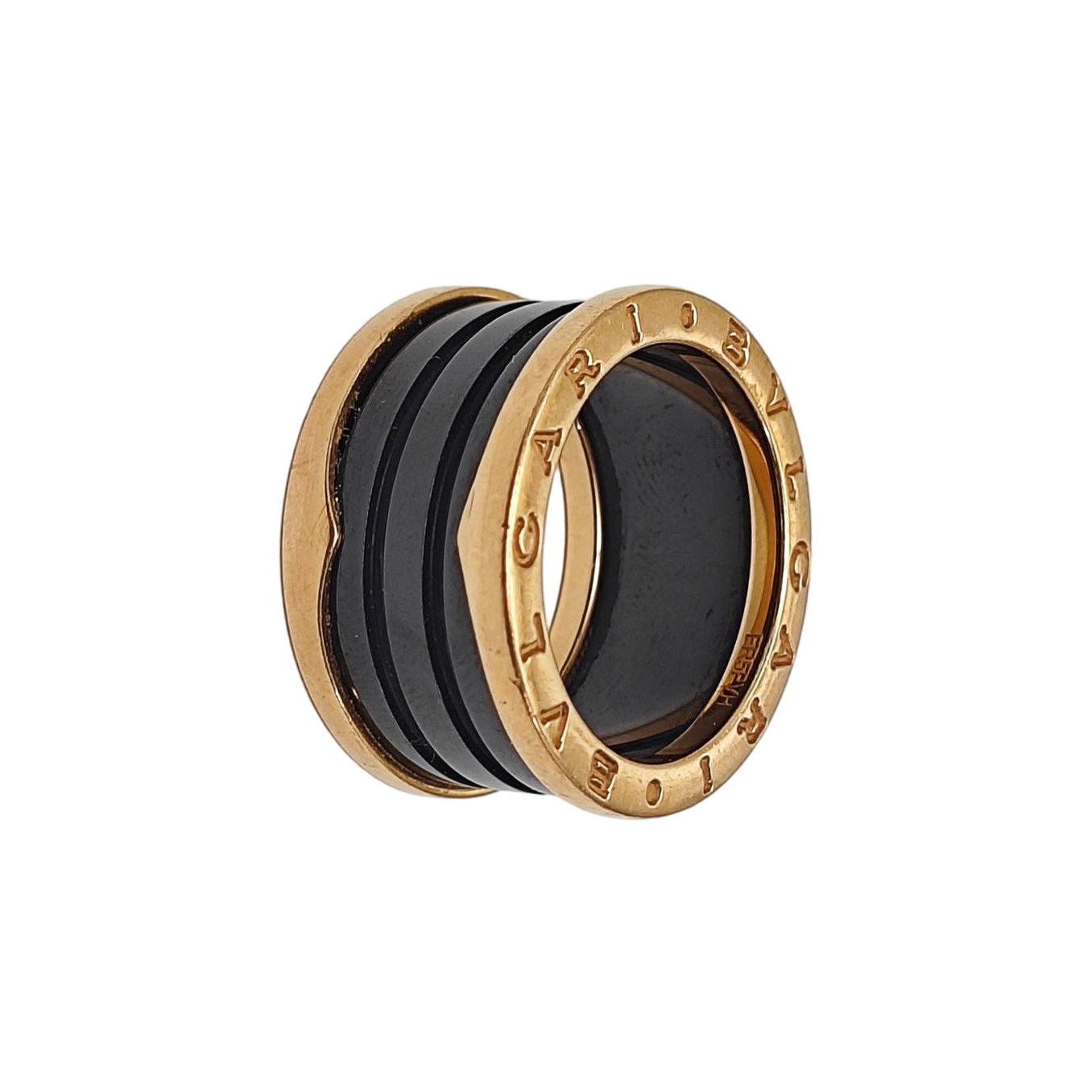 B.ZERO1 18k Rose Gold Ring EU 54