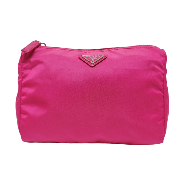 Nylon Clutch Red