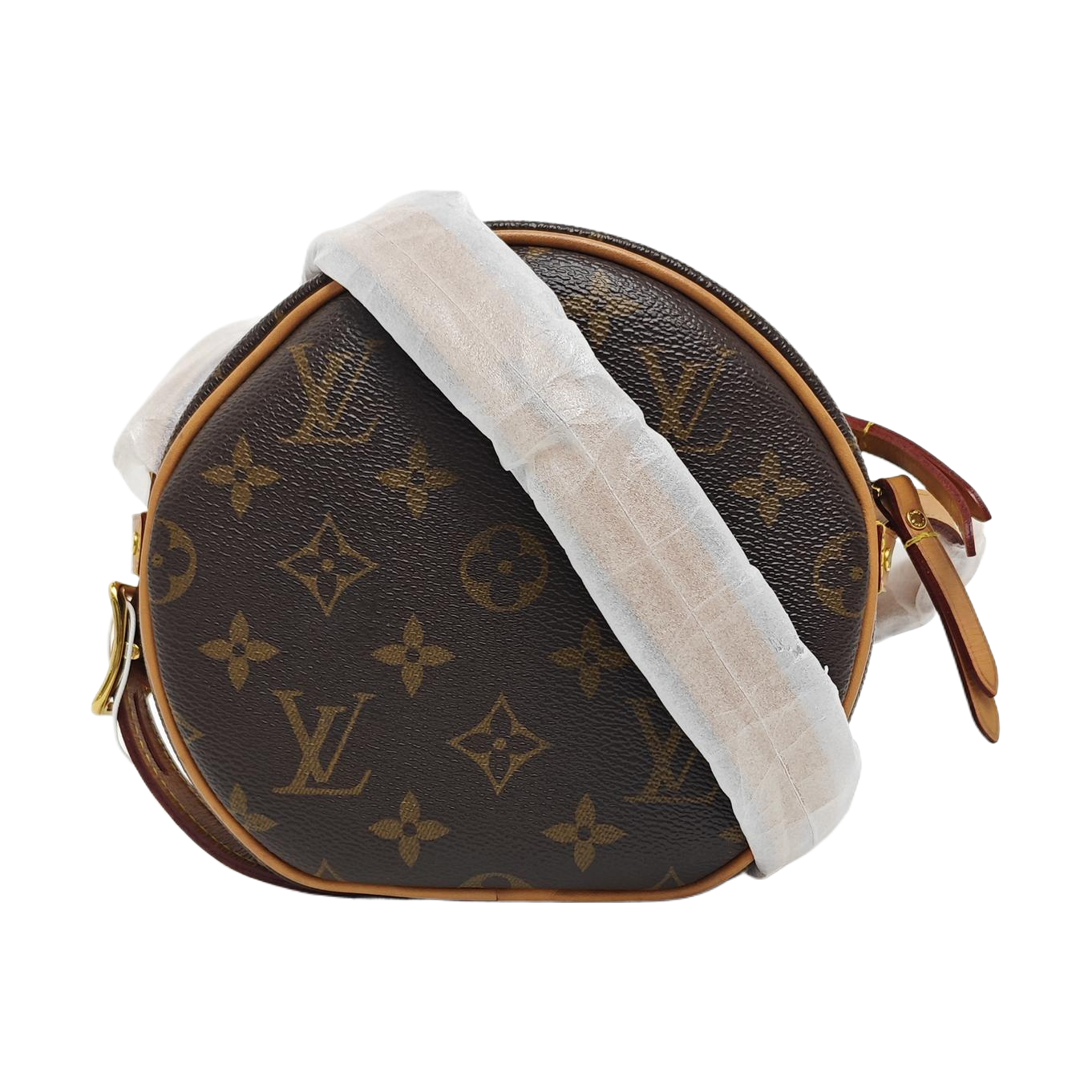 BOITE CHAPEAU PM Monogram Coated Canvas Brown