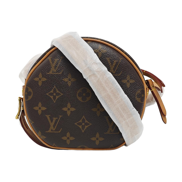 BOITE CHAPEAU PM Monogram Coated Canvas Brown