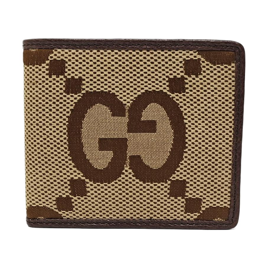GG Messenger Monogram Canvas Brown Wallet