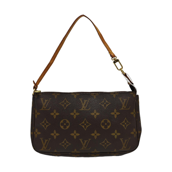 ACCESSOIRES Monogram Coated Canvas Brown