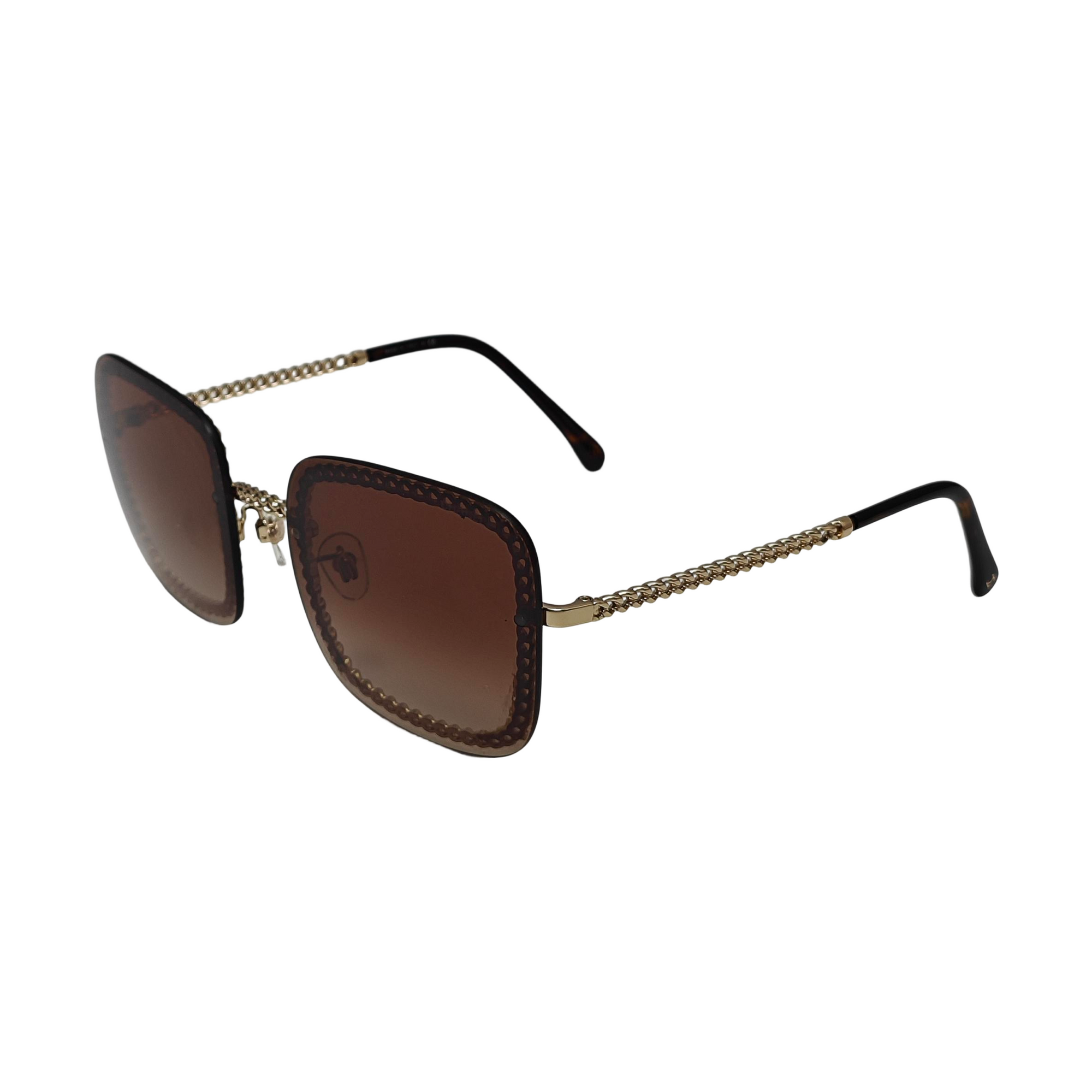 Metal Sunglasses Brown