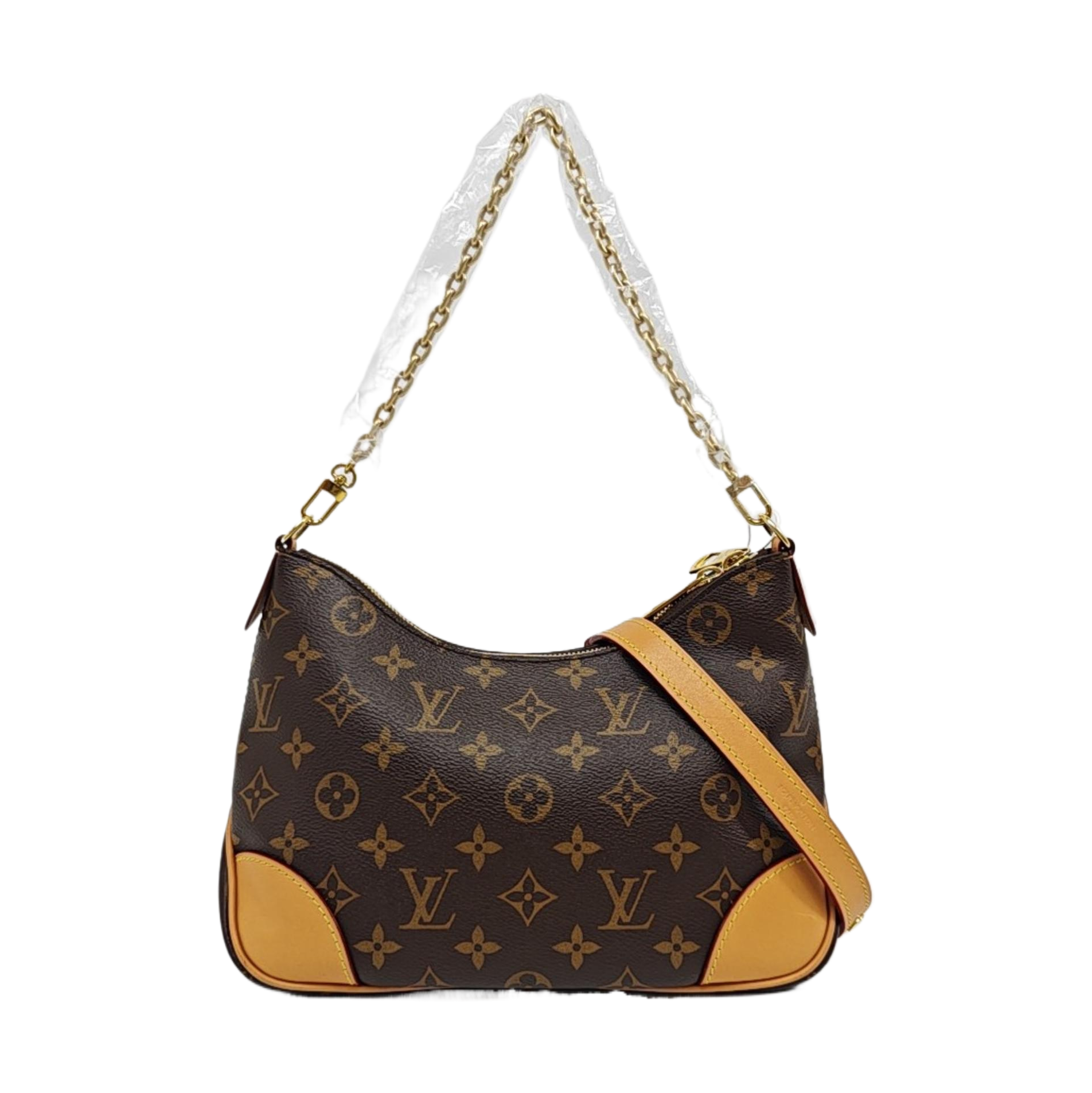 BOULOGNE Monogram Coated Canvas Brown