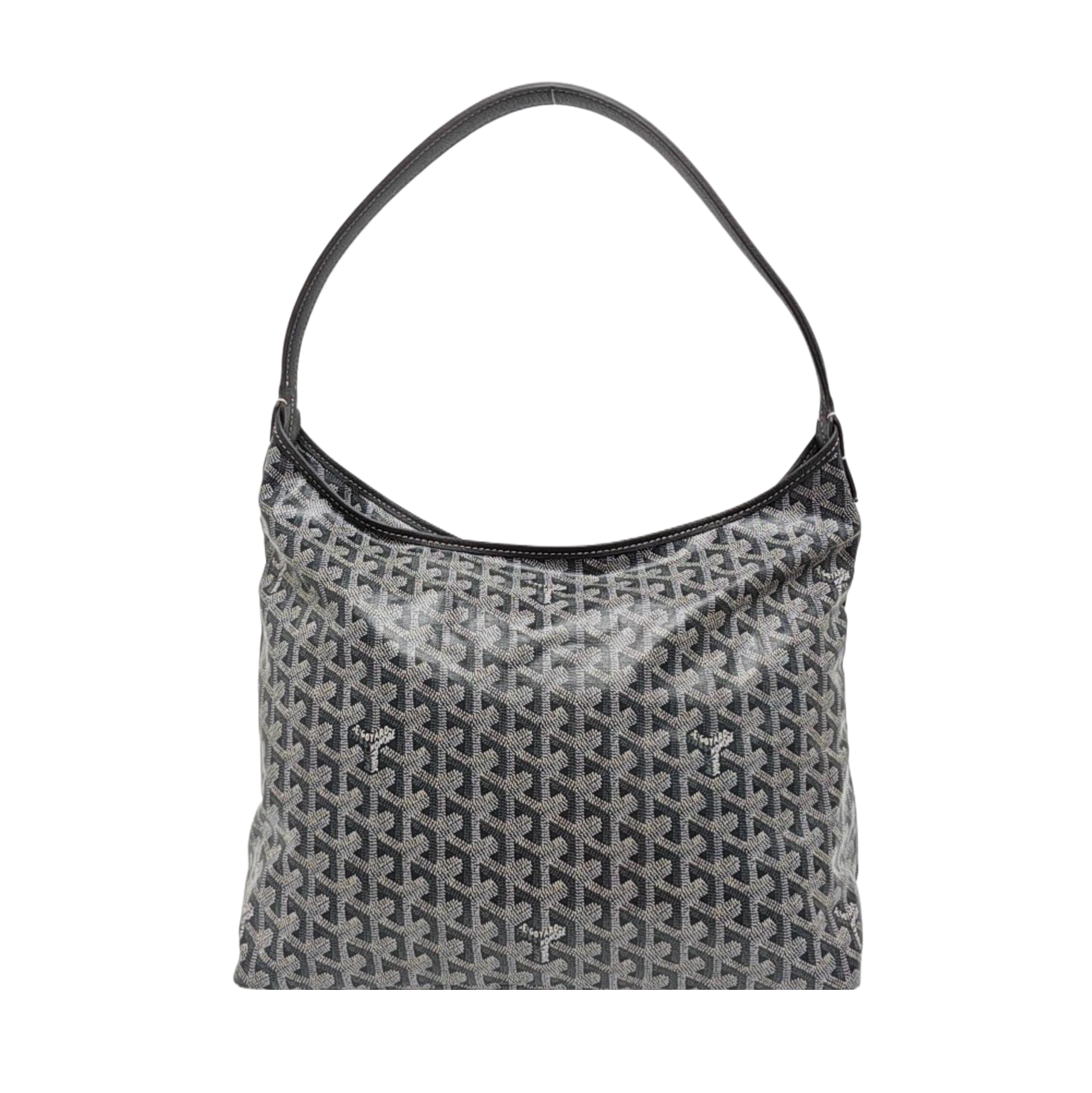 Hobo Coated Canvas Gray