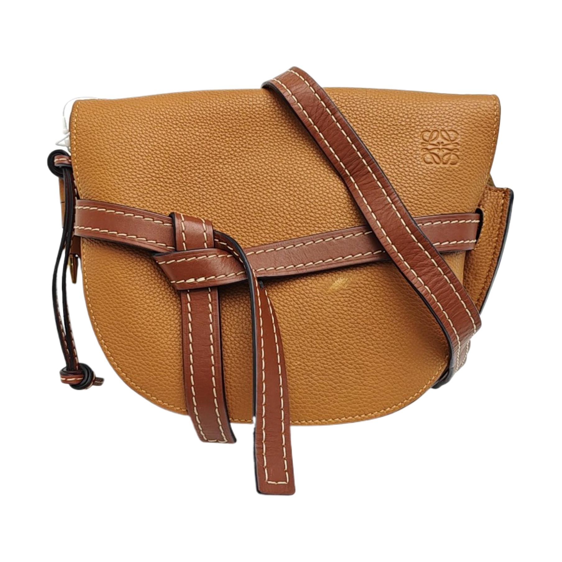 Gate Small Calfskin Brown