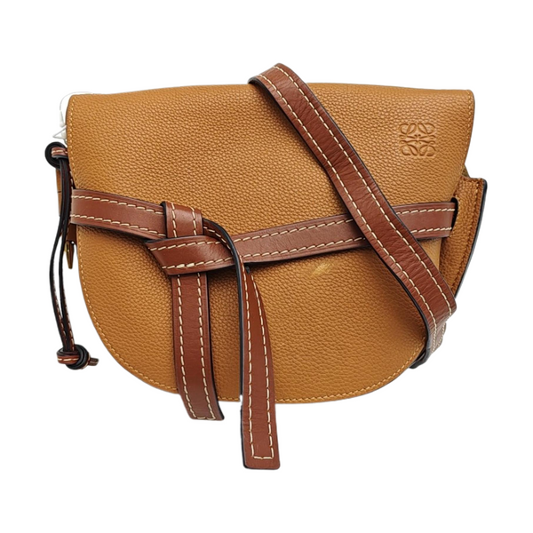 Gate Small Calfskin Brown