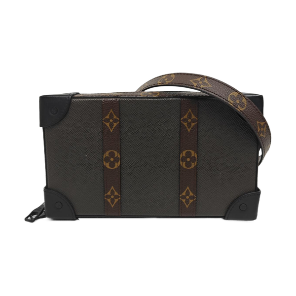 WALLET TRUNK Monogram Calfskin Gray