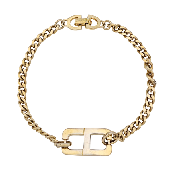 Petit CD Metal Gold Bracelet