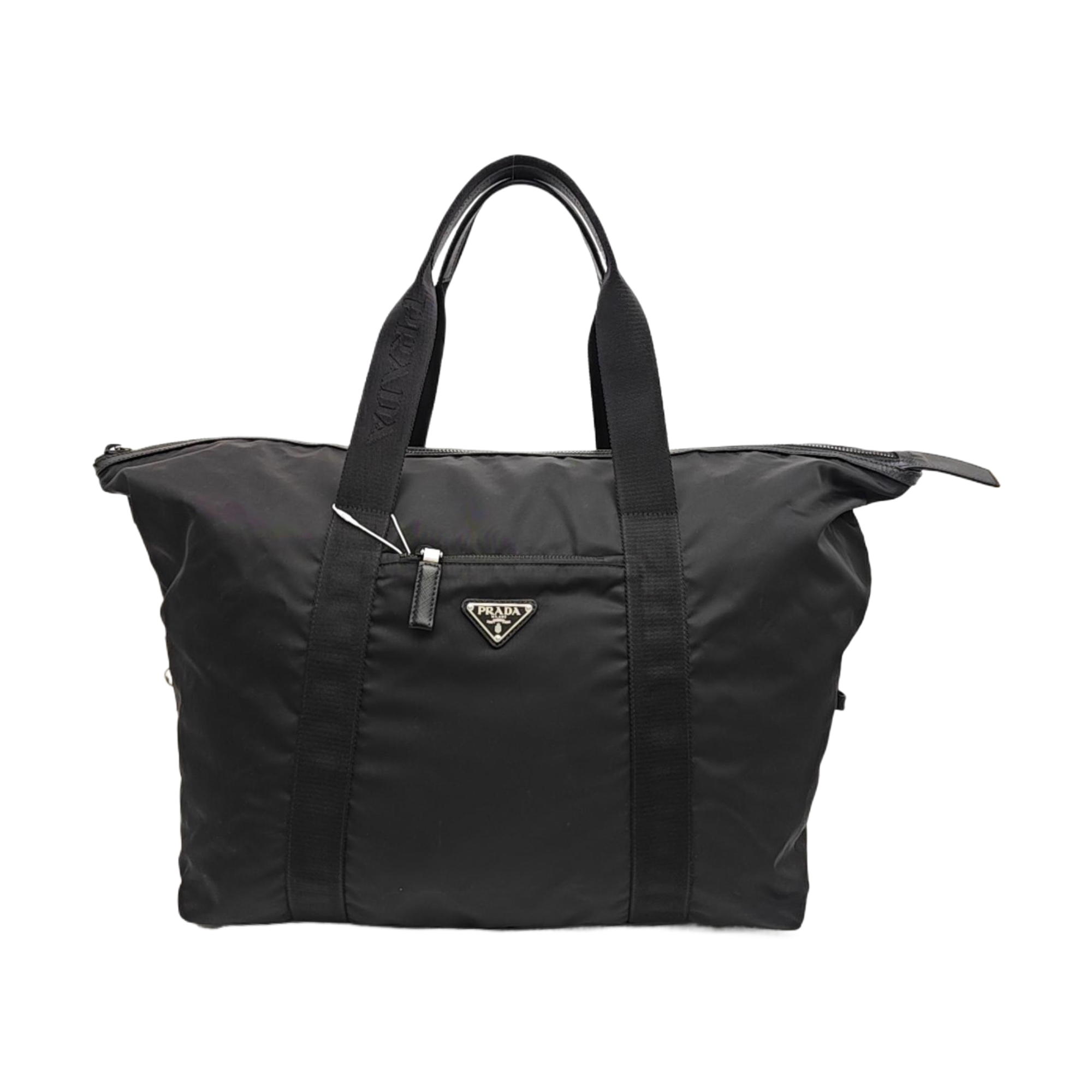 Nylon Tote Bag Black