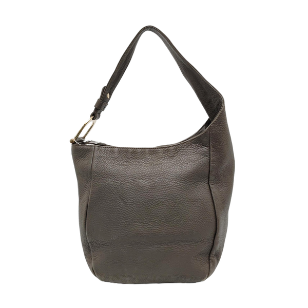 Greenwich Hobo Bag Calfskin Gray