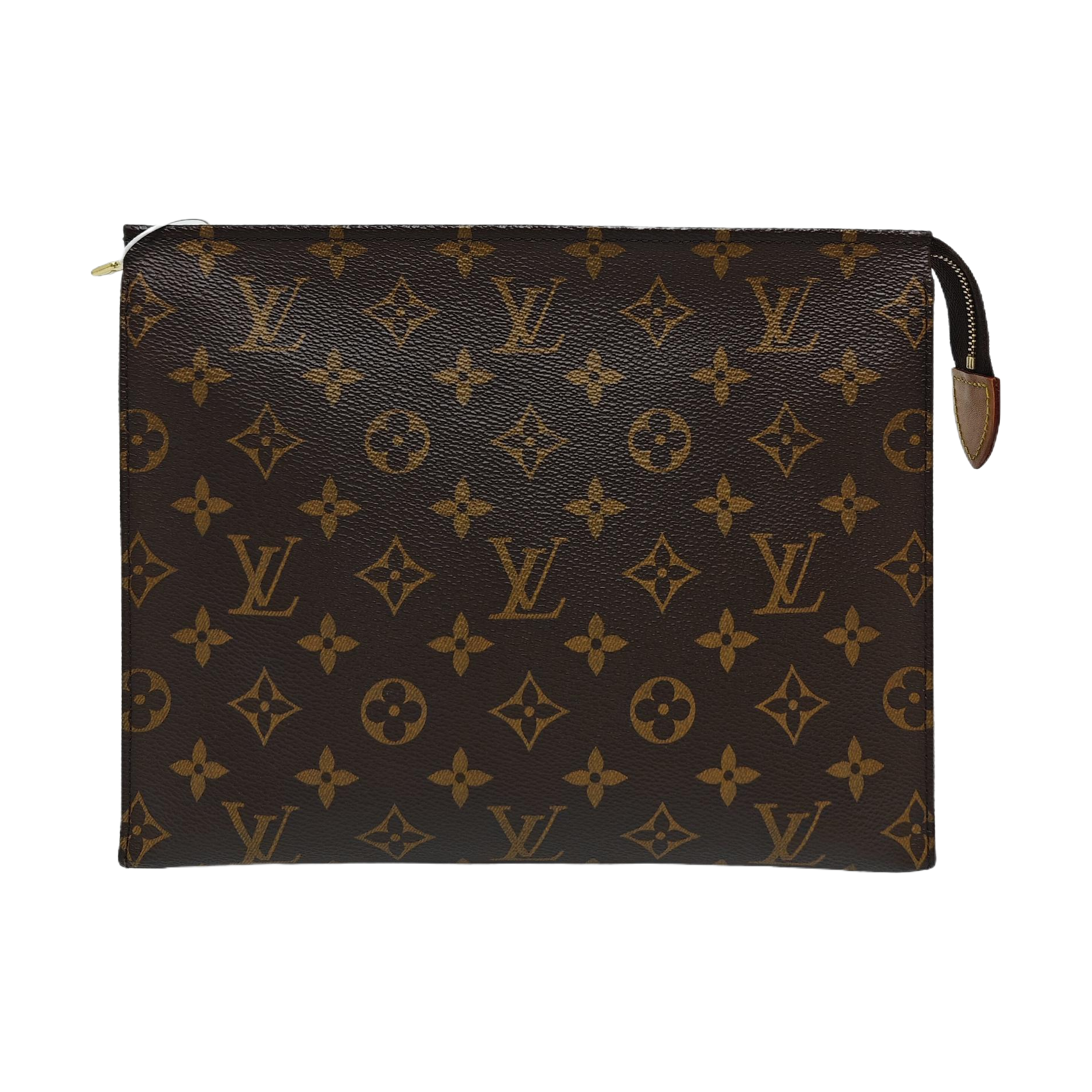 TOILET POCKET 26 Monogram Coated Canvas Brown