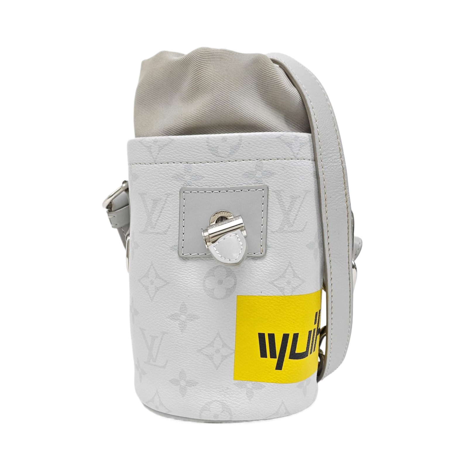 CHALK Monogram Coated Canvas Gray