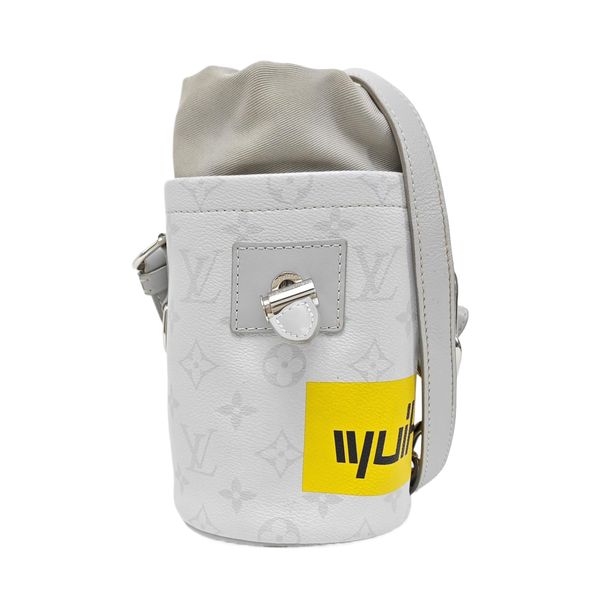 CHALK Monogram Coated Canvas Gray