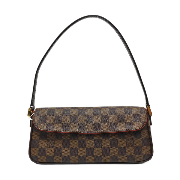 RECOLETA Damier Ebene Coated Canvas Brown