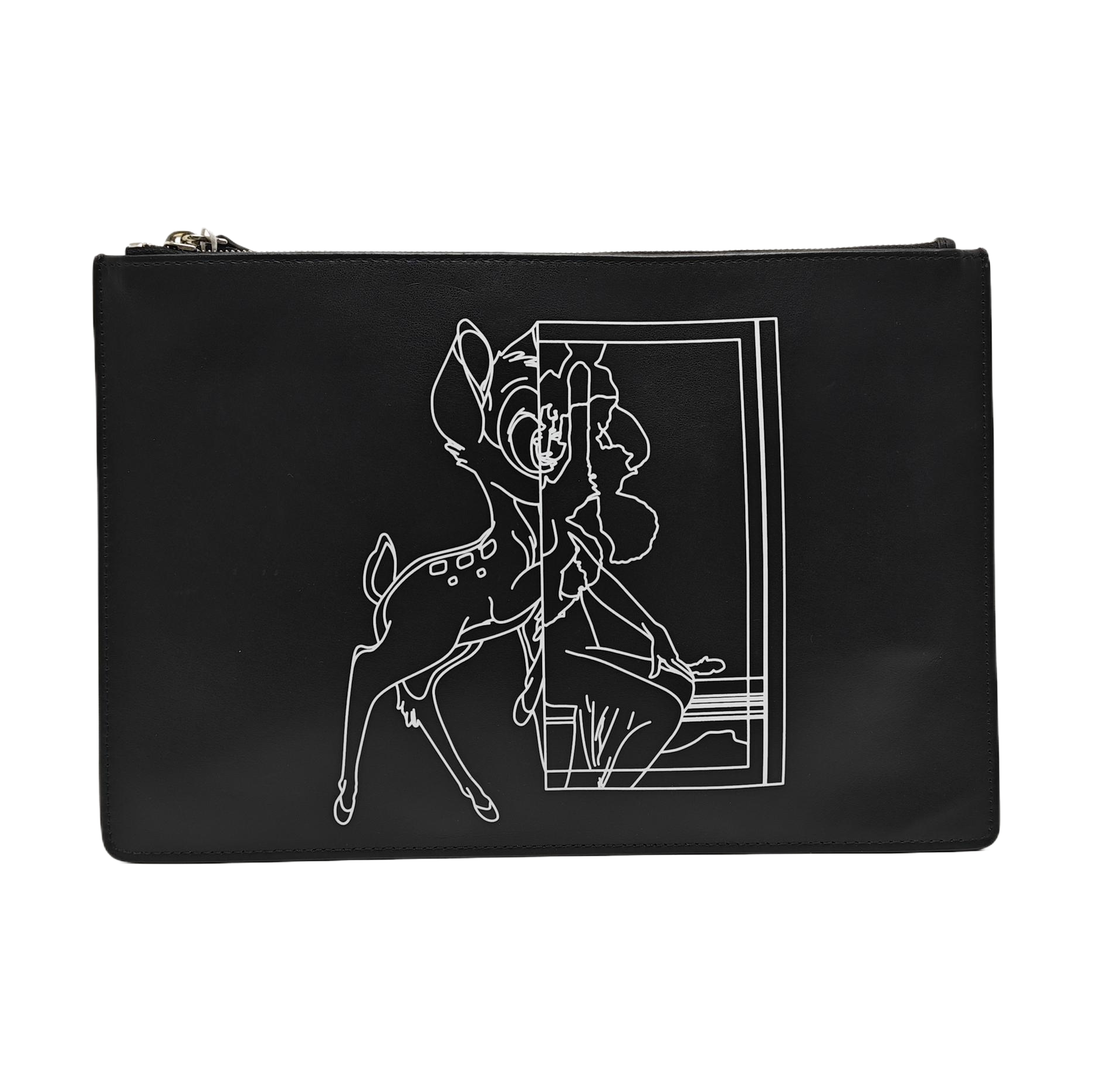 Calfskin Clutch Black