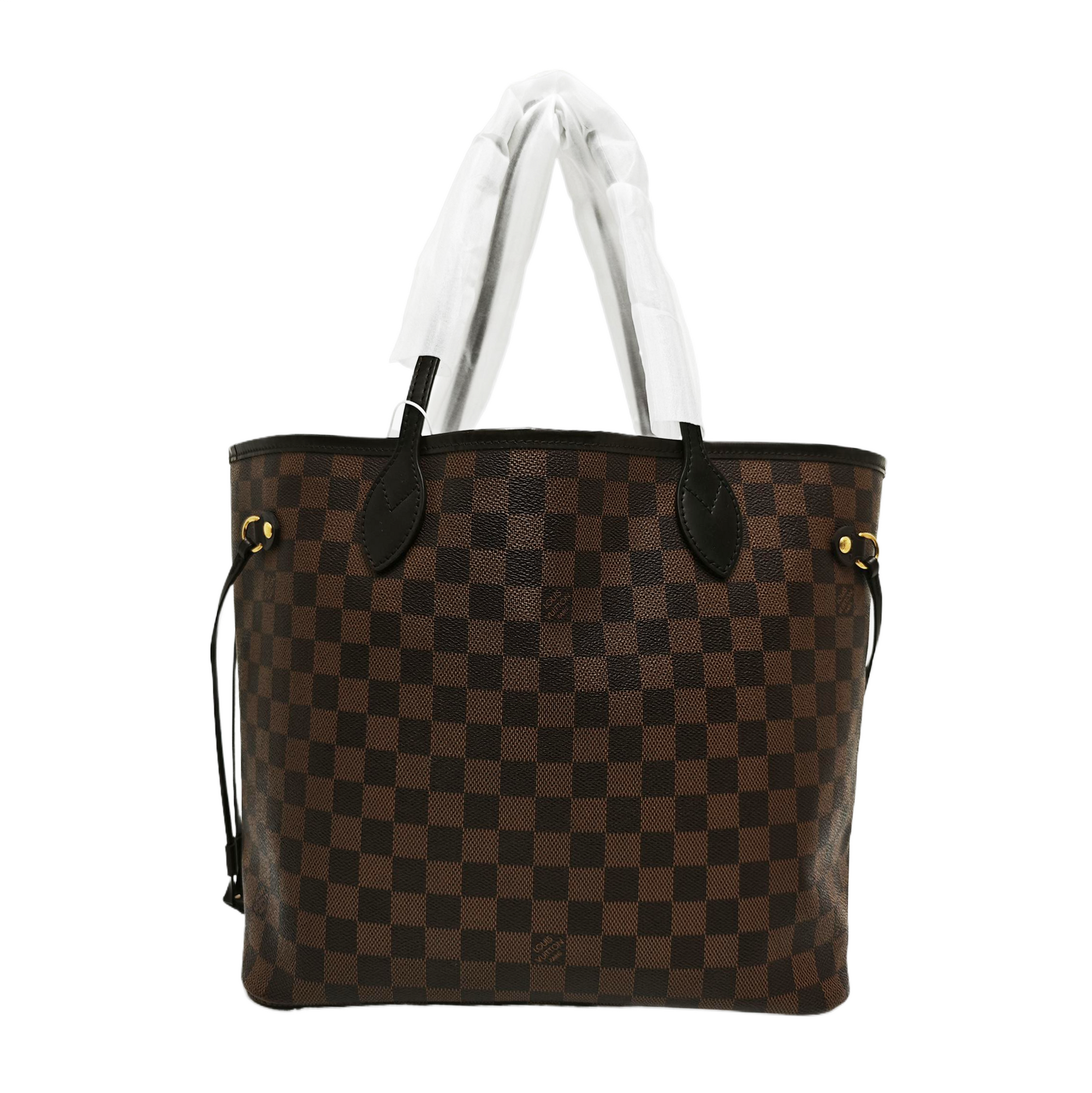 NEVERFULL MM Damier Ebene Coated Canvas Brown