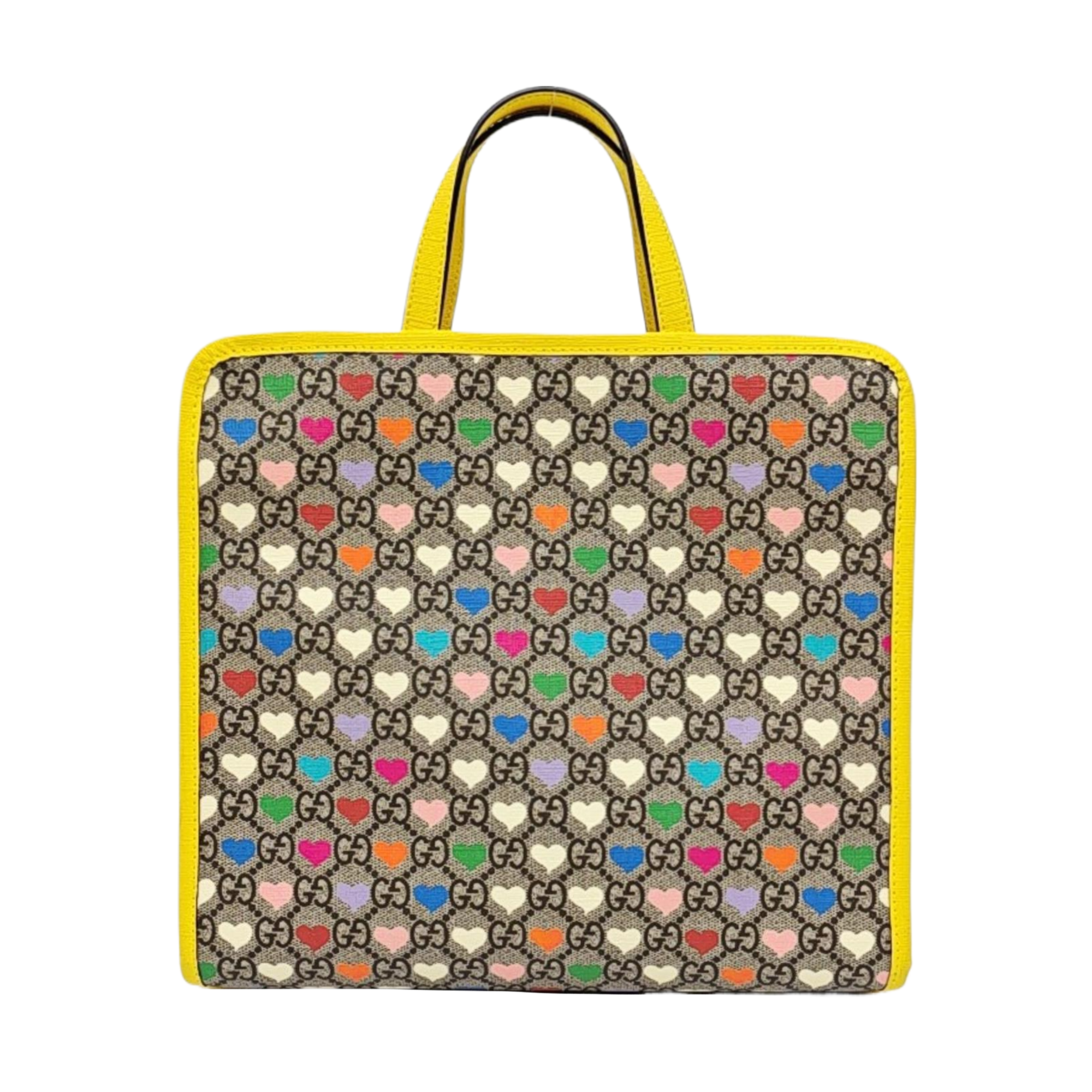 Children’s GG Bucket Monogram Coated Canvas Beige