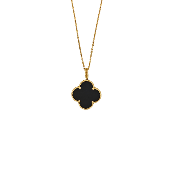 Magic Alhambra 18k Gold Necklace