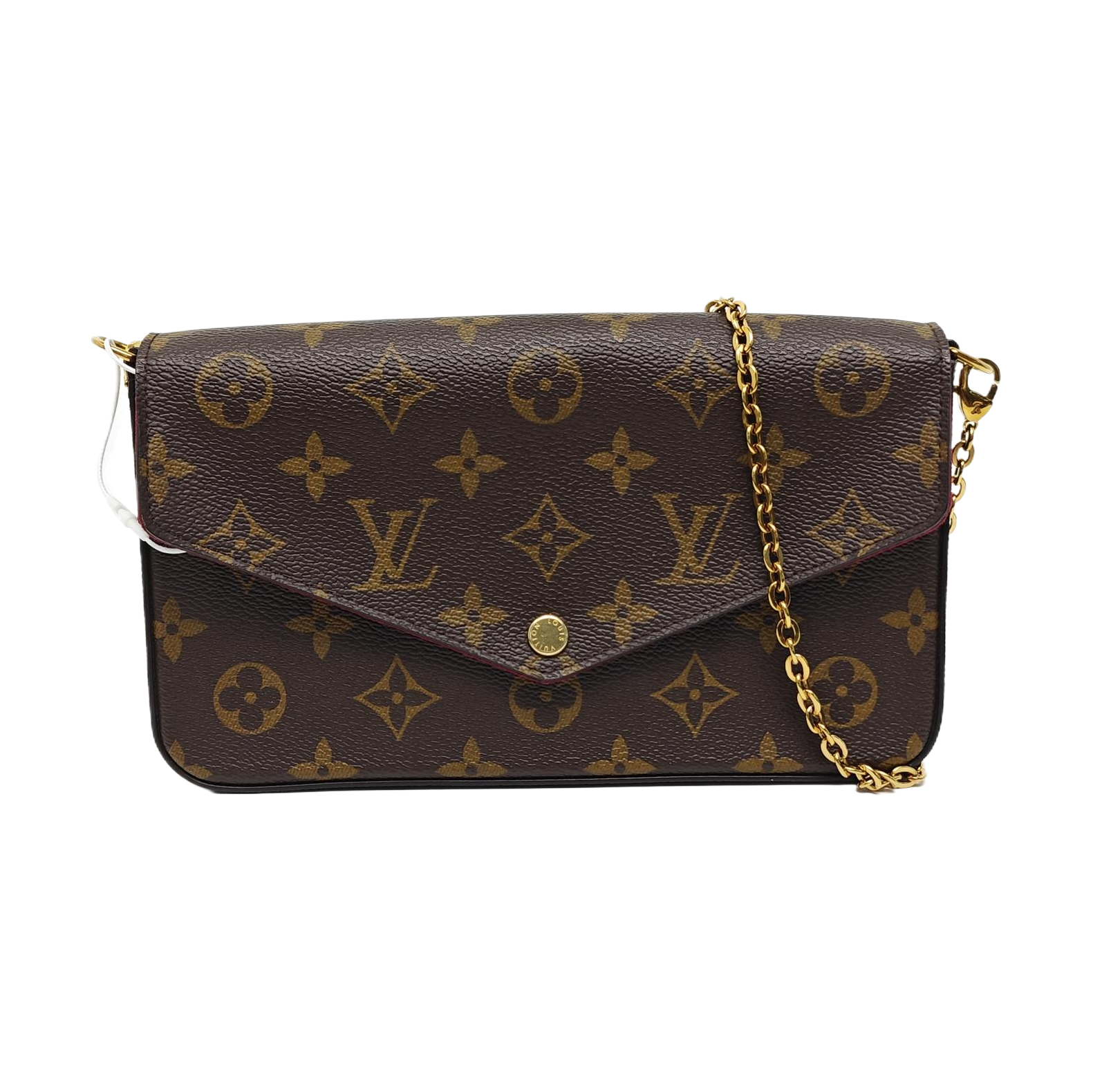 FÉLICIE Monogram Coated Canvas Brown