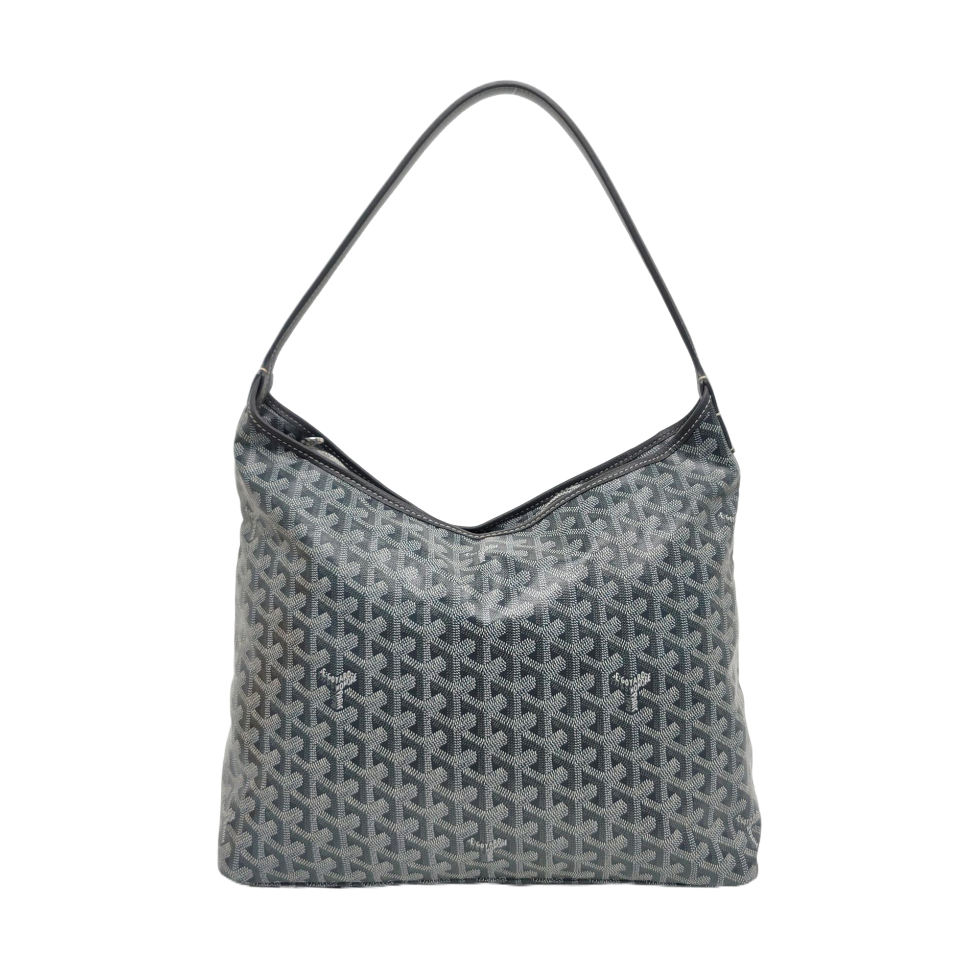Hobo Coated Canvas Gray
