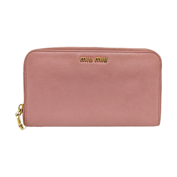 Calfskin Wallet Pink