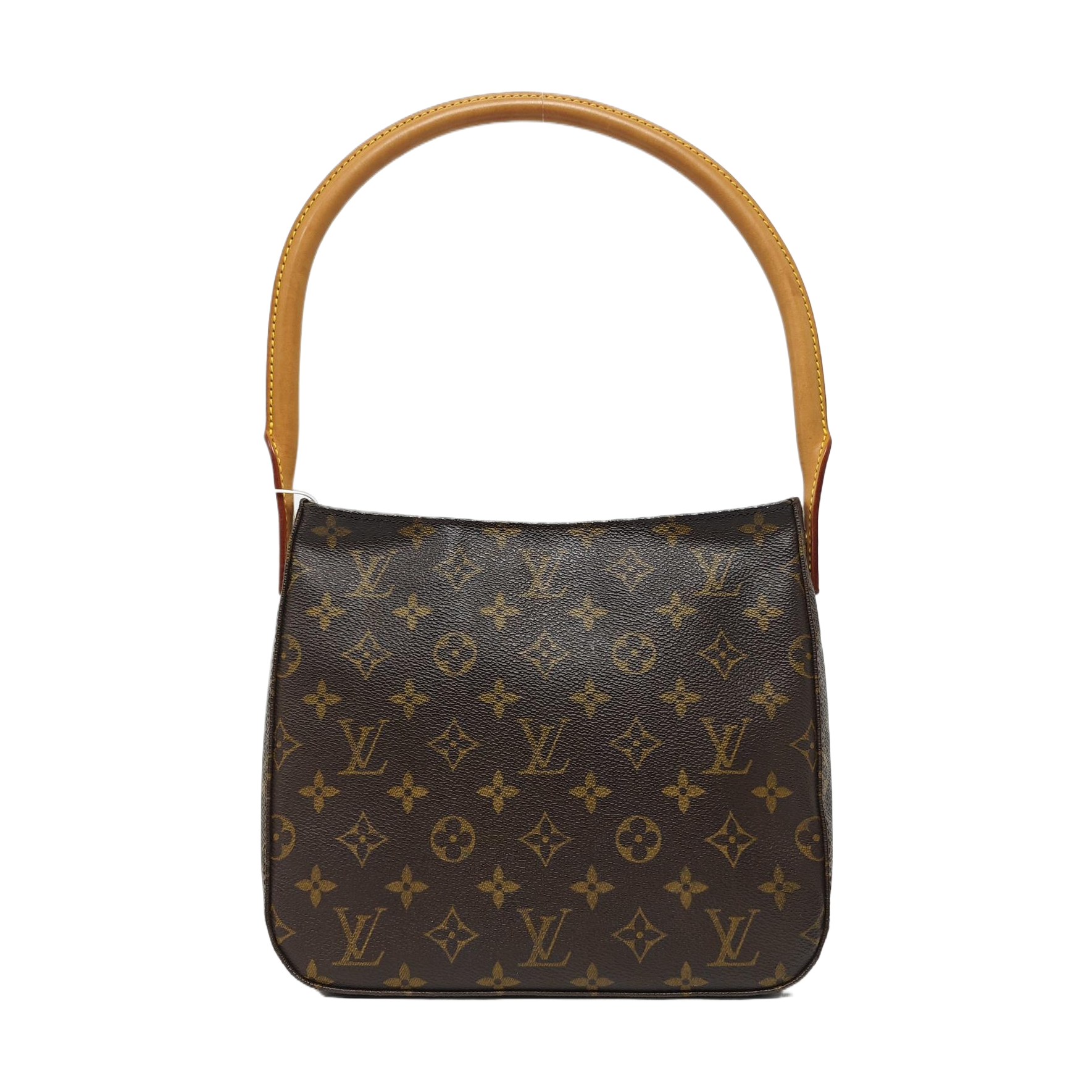 LOOPING MM Monogram Coated Canvas Brown