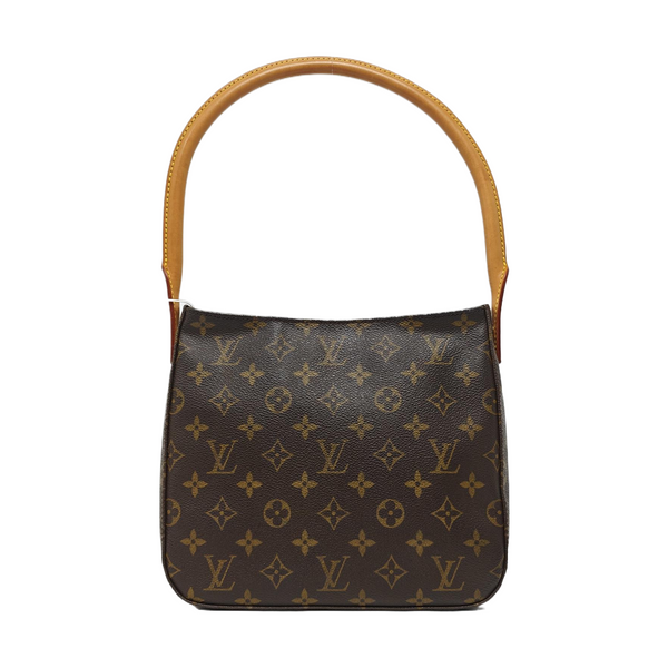 LOOPING MM Monogram Coated Canvas Brown