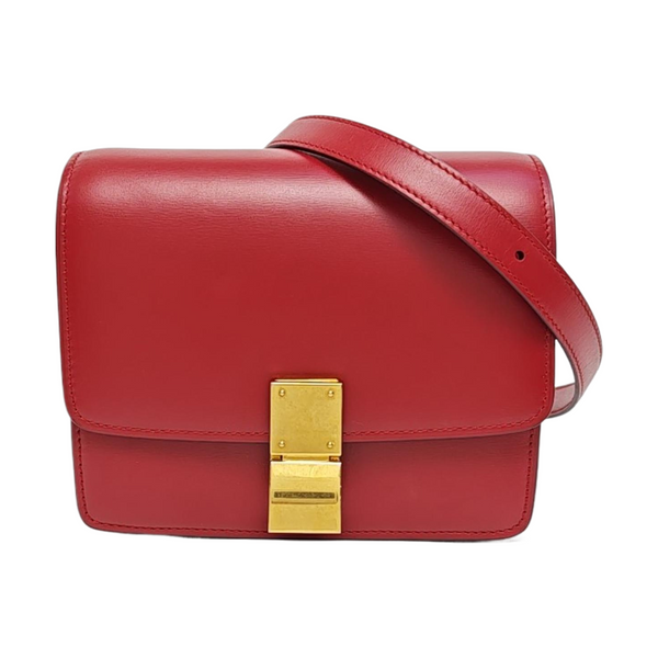 CLASSIC BOX Mini Calfskin Red