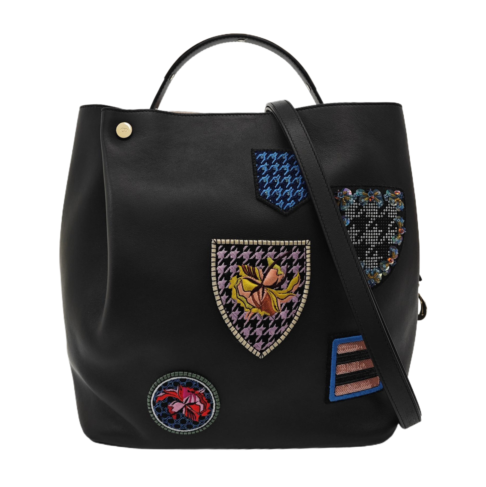 Calfskin Tote Bag Black