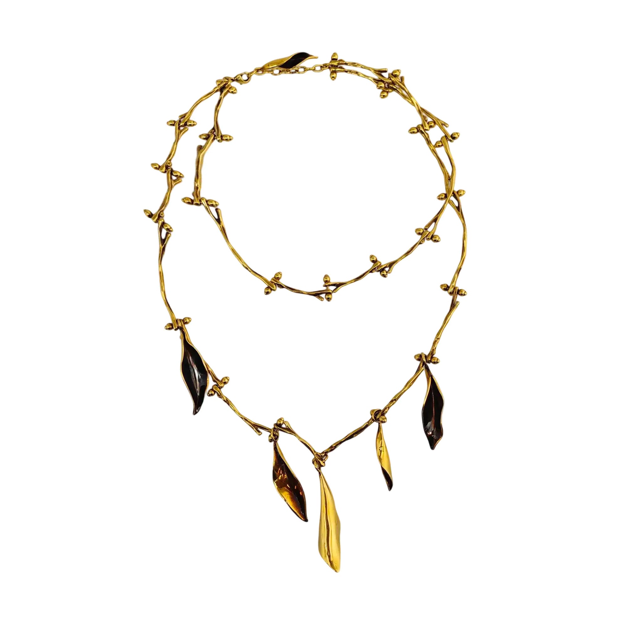 Metal Rose Gold Necklace