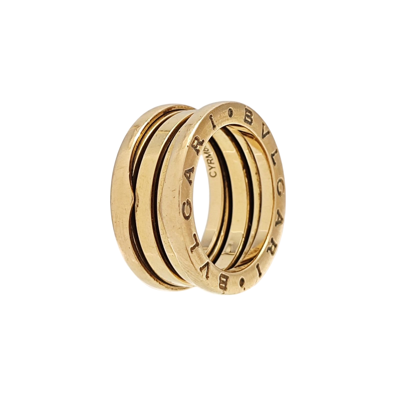 B.ZERO1 18k Rose Gold Ring EU 49