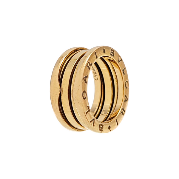 B.ZERO1 18k Rose Gold Ring EU 49