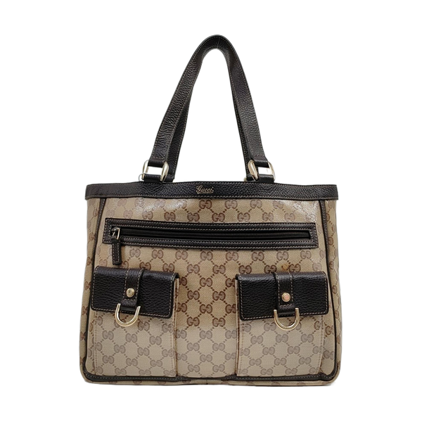 Monogram Coated Canvas Beige