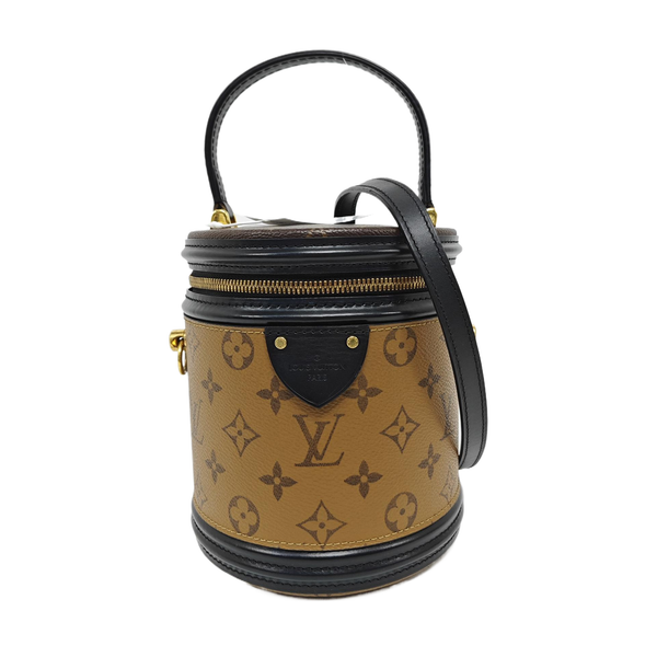 CANNES PM Monogram Coated Canvas Brown