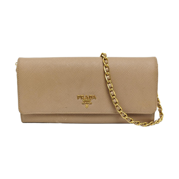 Mini Bag Saffiano Calfskin Beige