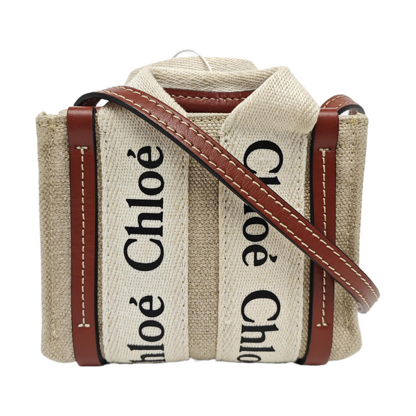 Woody Nano Canvas Beige