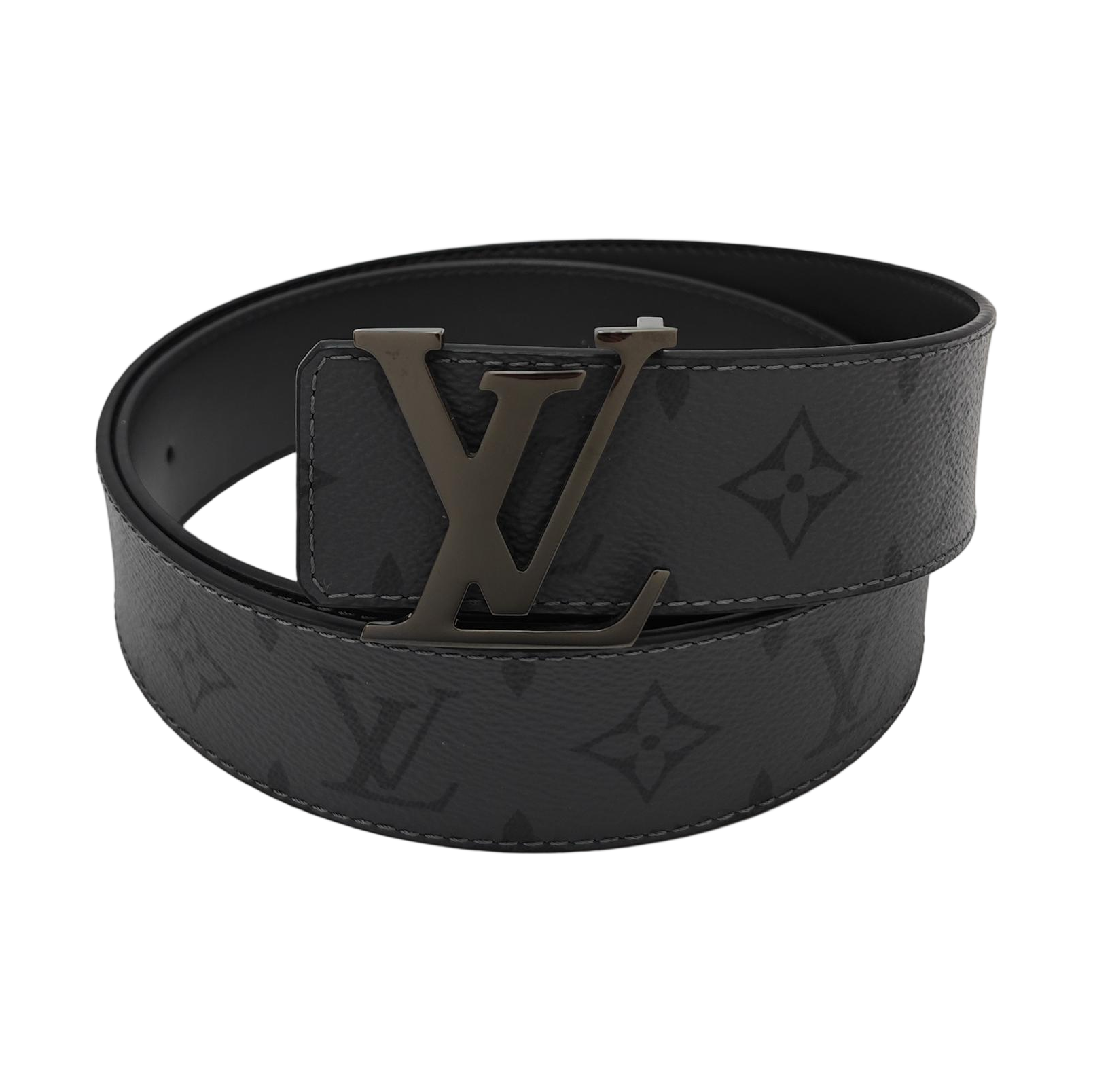 Coated Canvas Belt Gray