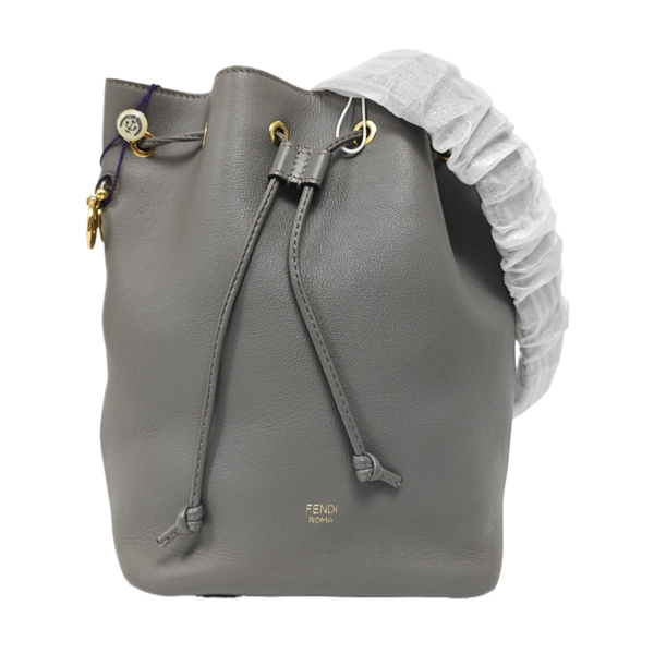 Mon Tresor Small Calfskin Gray