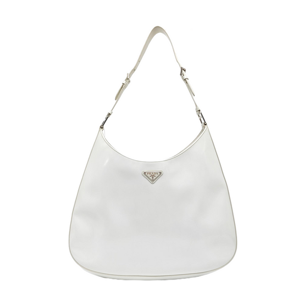 Cleo Medium Calfskin White