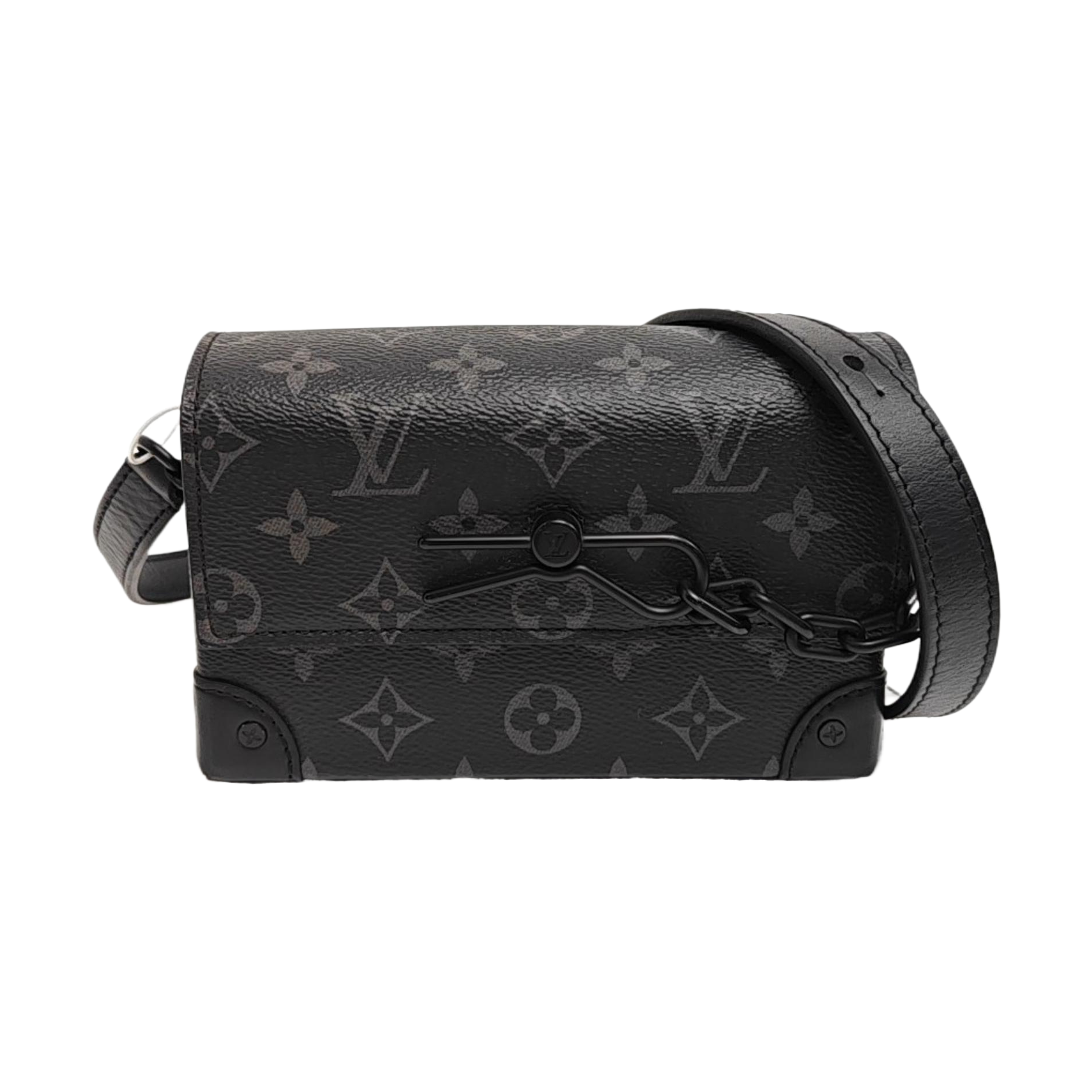 STEAMER Mini Monogram Coated Canvas Black