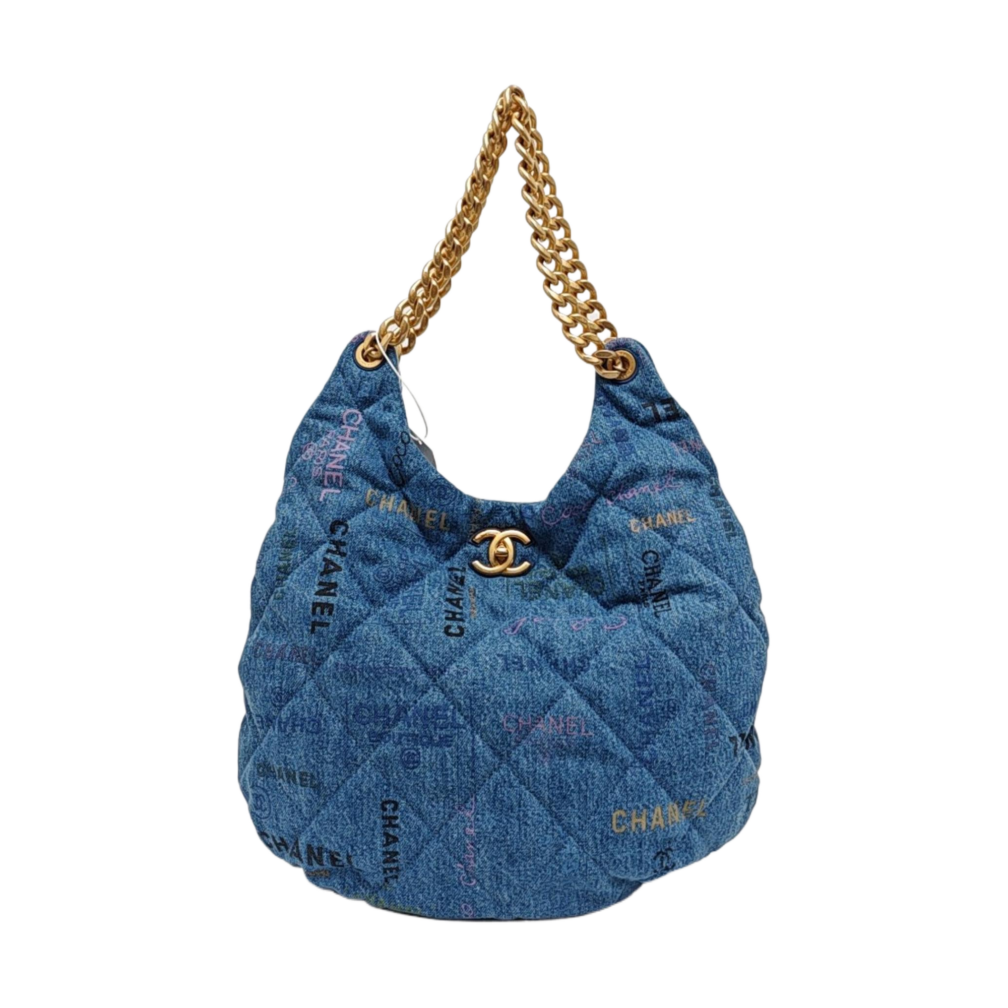 Quilted Fabric Blue