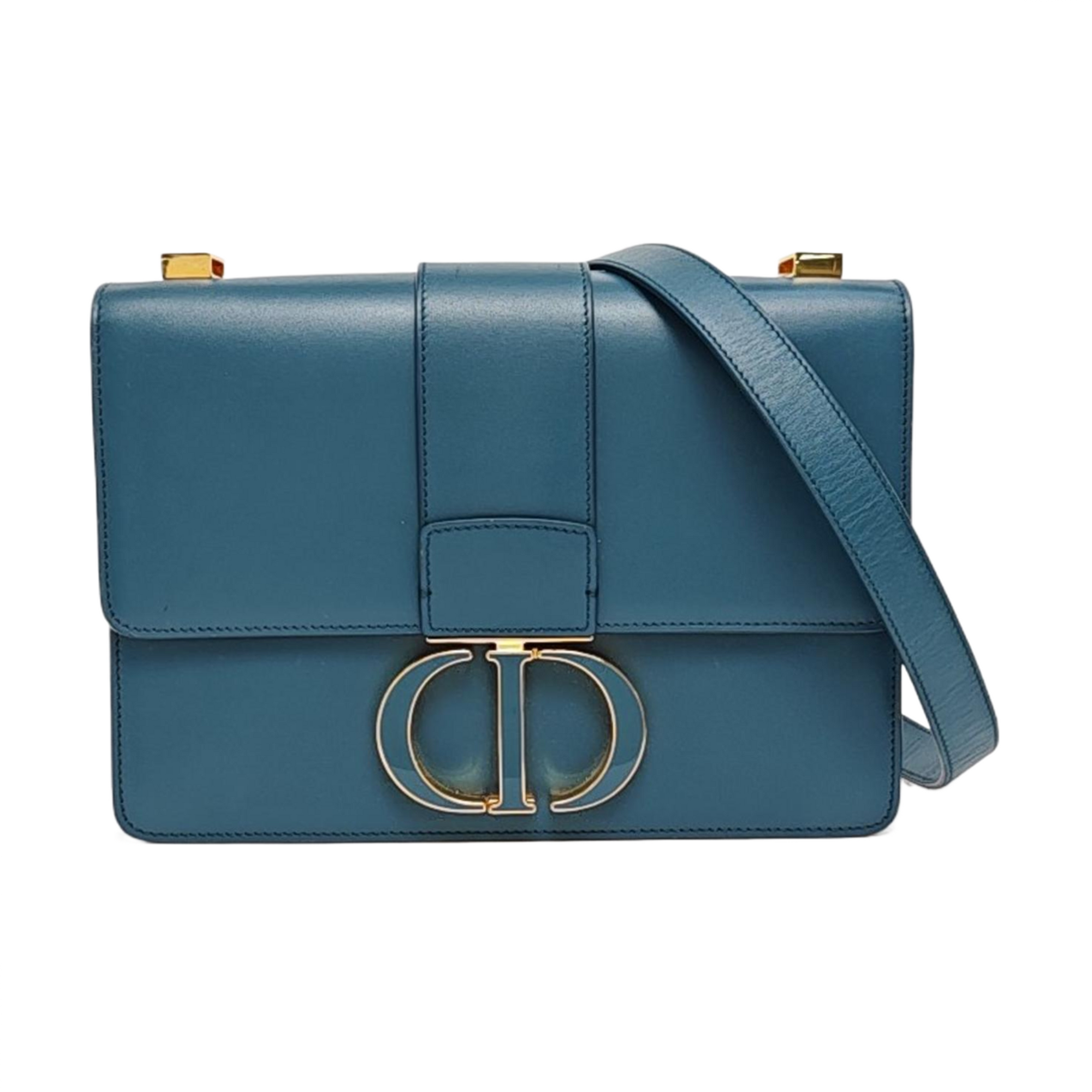 30 Montaigne Calfskin Blue