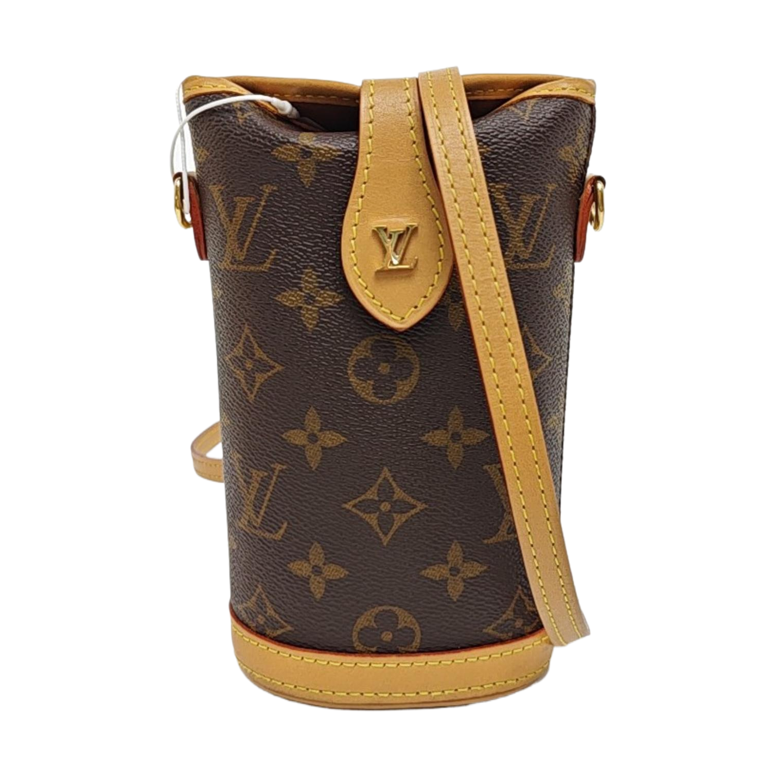 FOLD ME Monogram Coated Canvas Brown