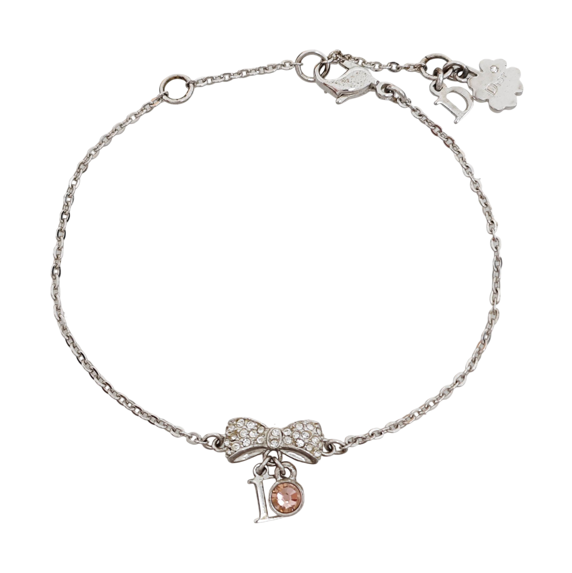 Bow Metal Silver Bracelet